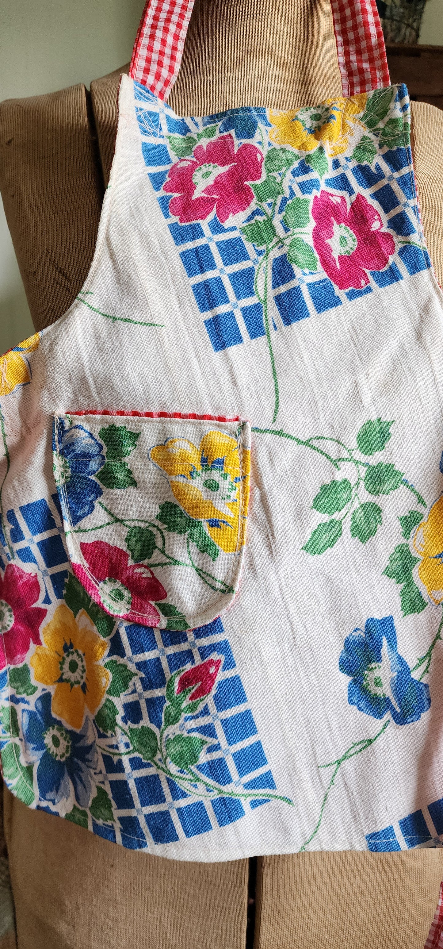 Grandma's Vintage Linen Children's Apron
