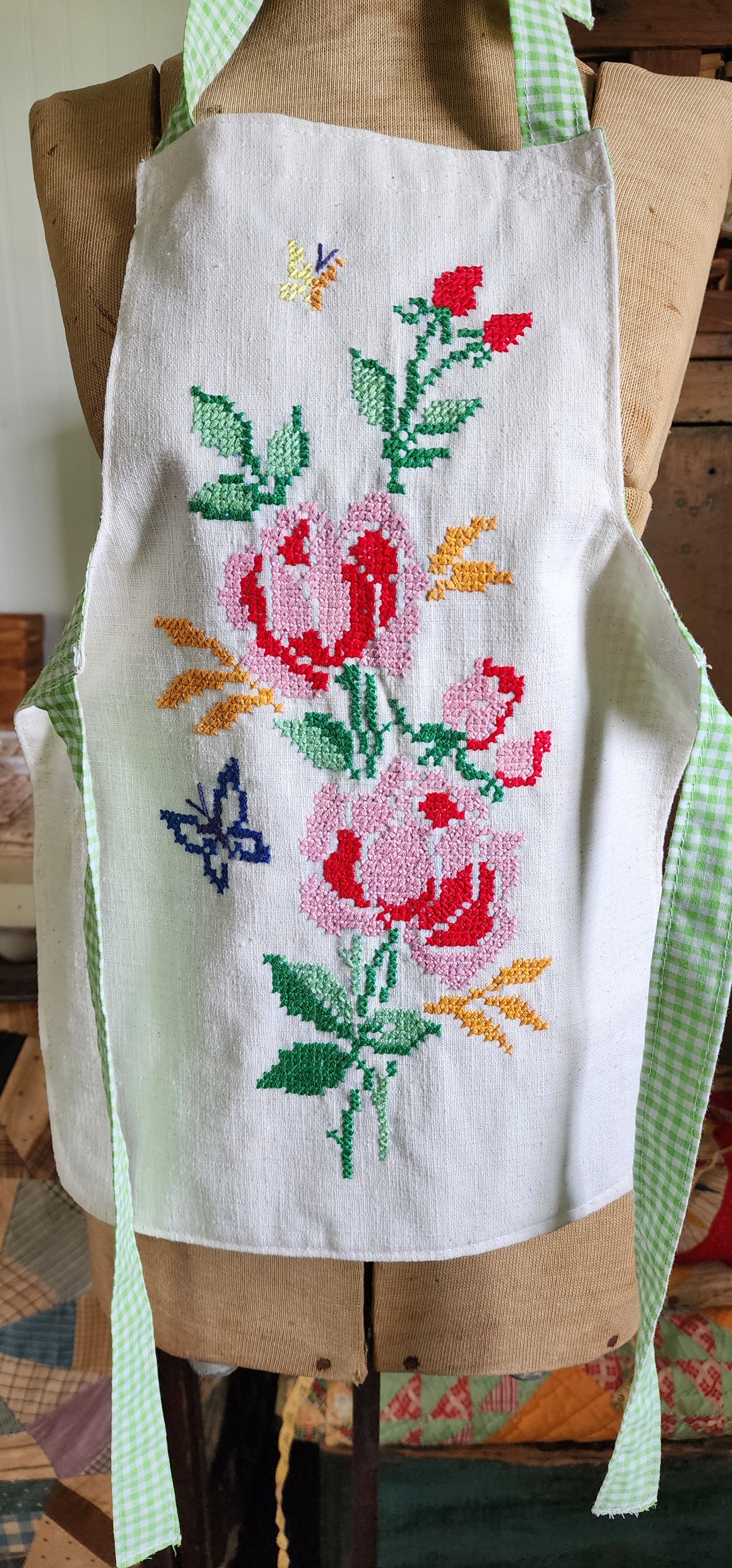 Grandma's Vintage Linen Children's Apron