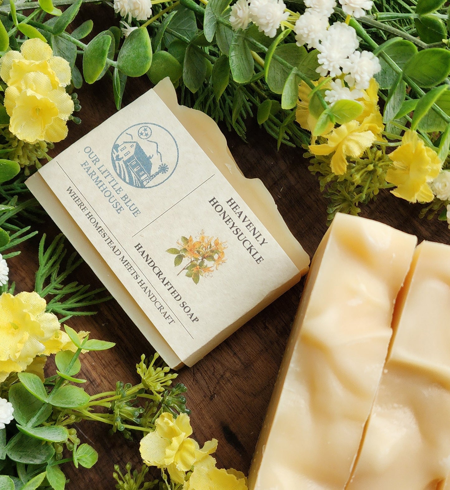 Heavenly Honeysuckle Handmade Soap