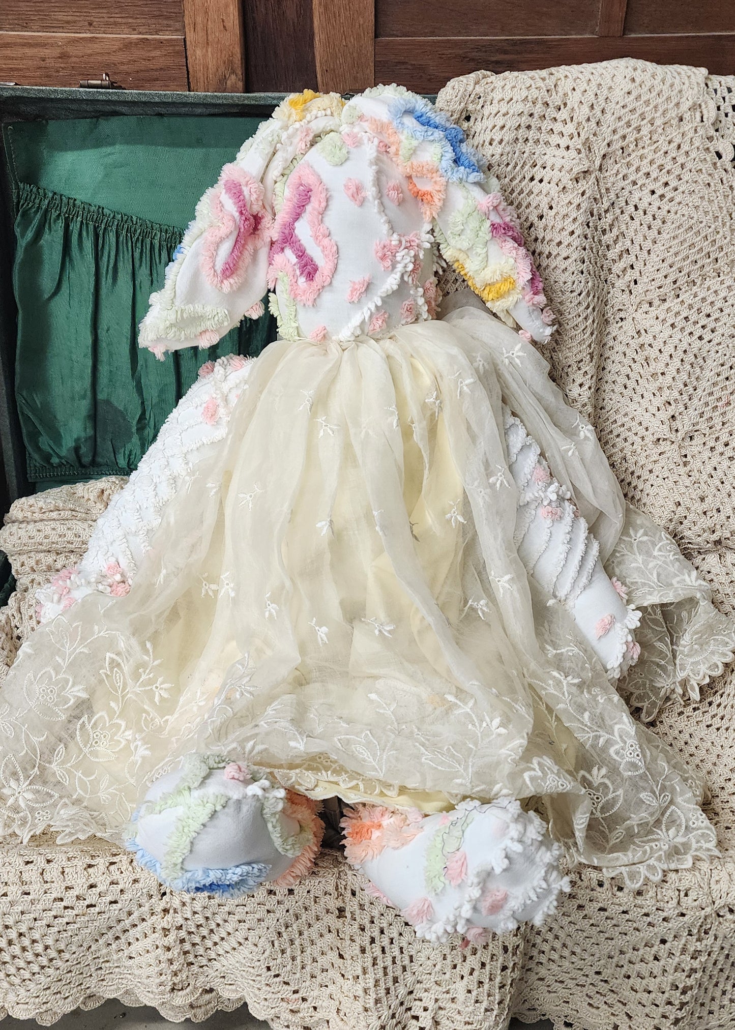 Grandma's Vintage Chenille Bunny
