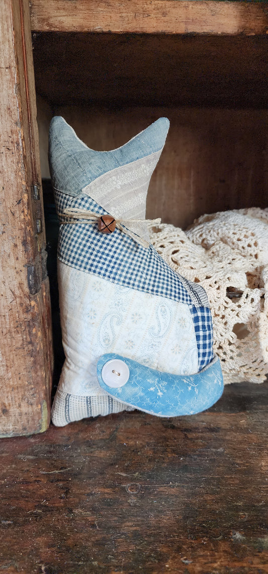 Vintage Quilt Country Cat