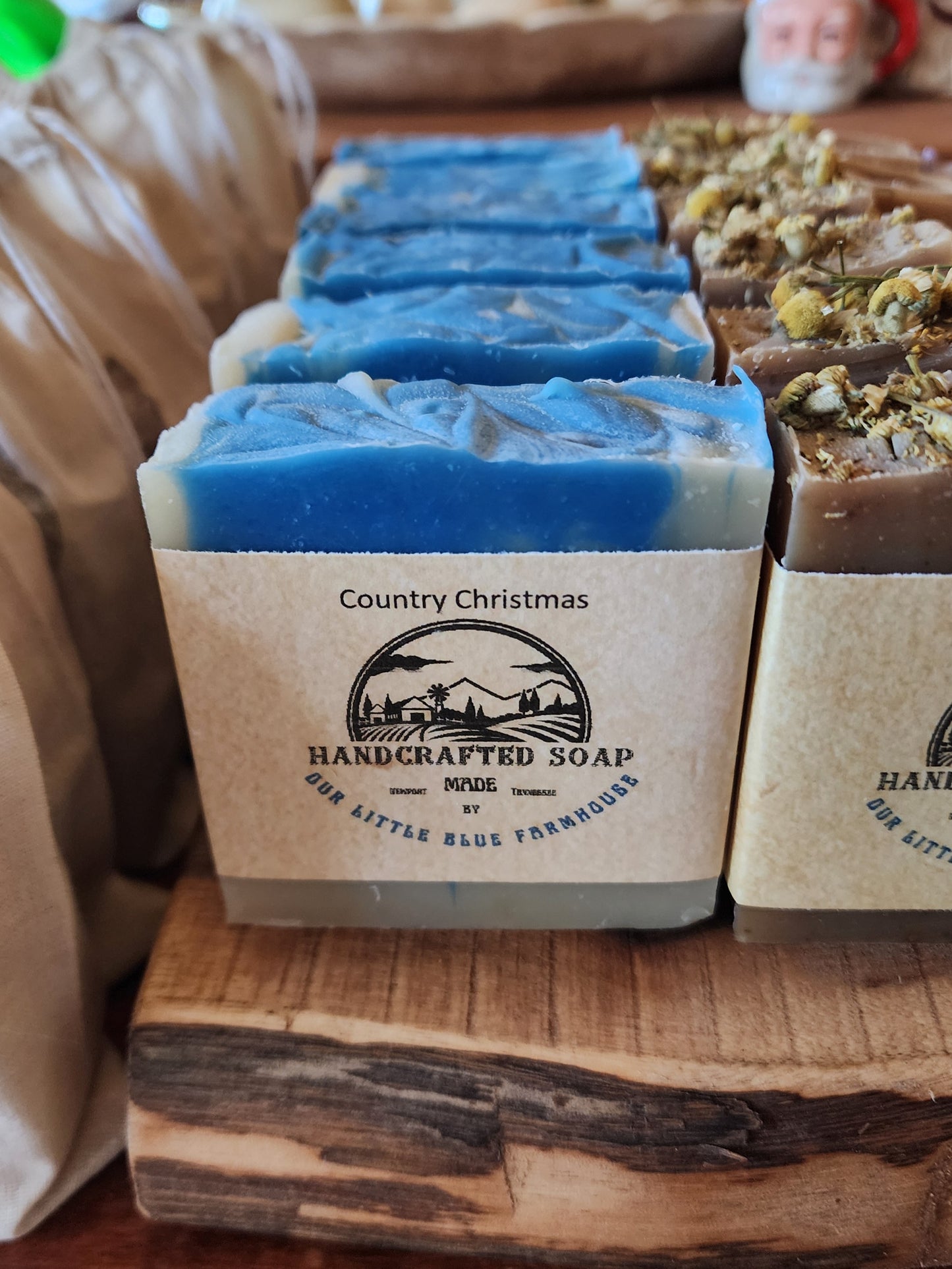 Country Christmas Handmade Soap