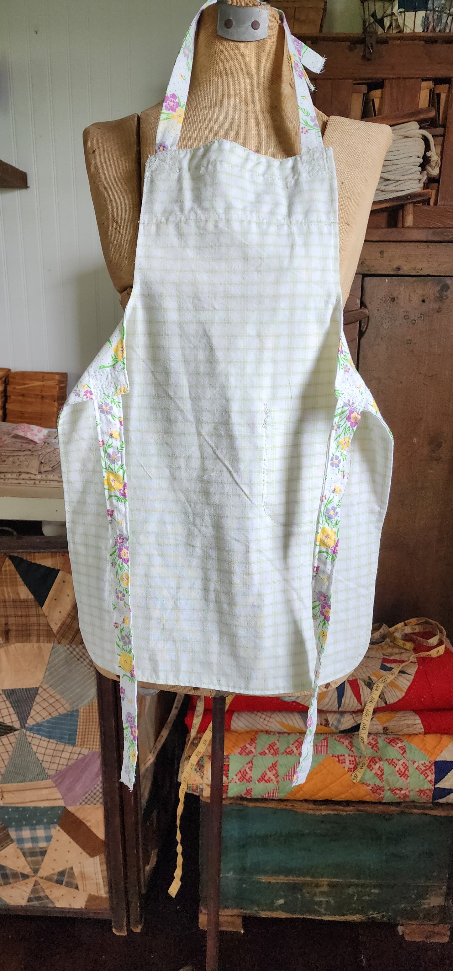 Grandma's Vintage Linen Children's Apron