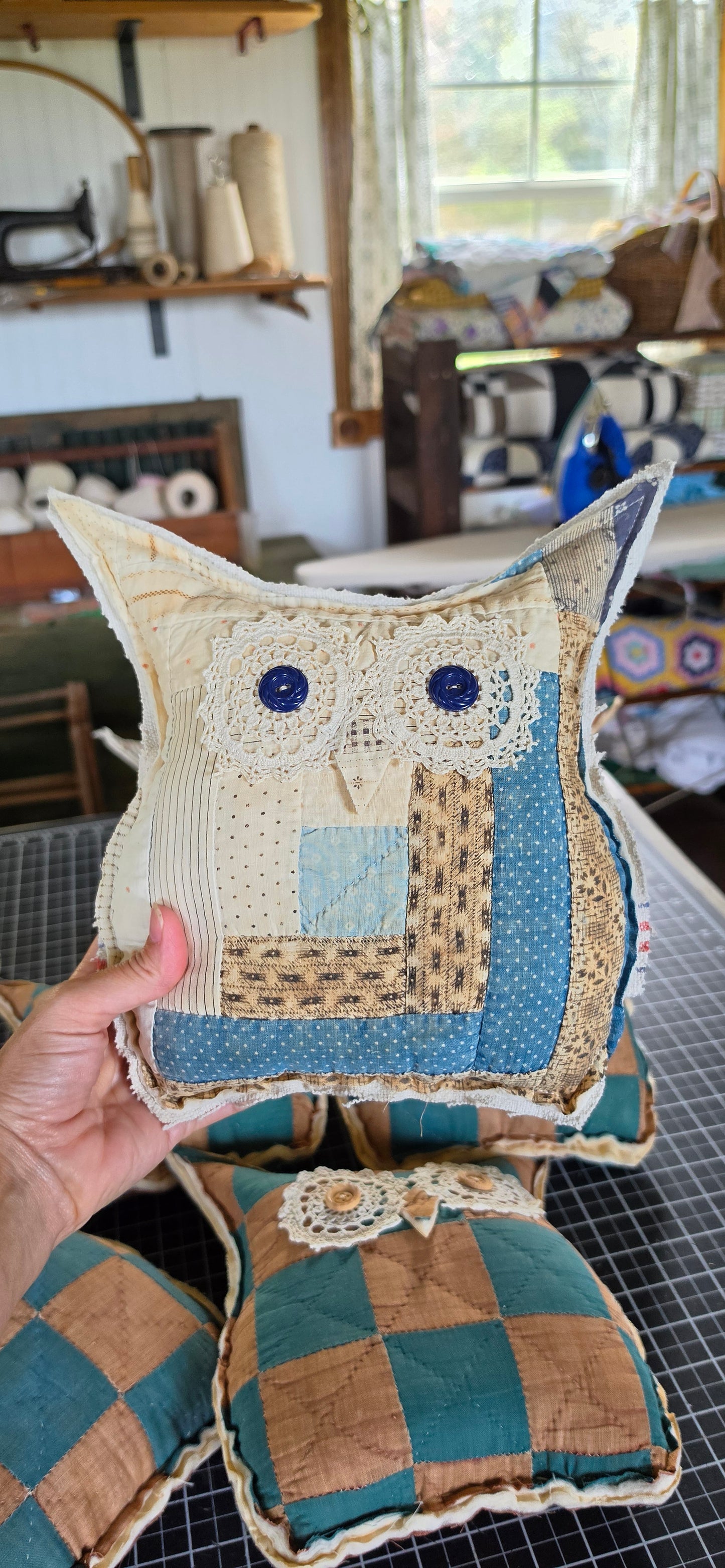 Vintage Quilt Country Owl