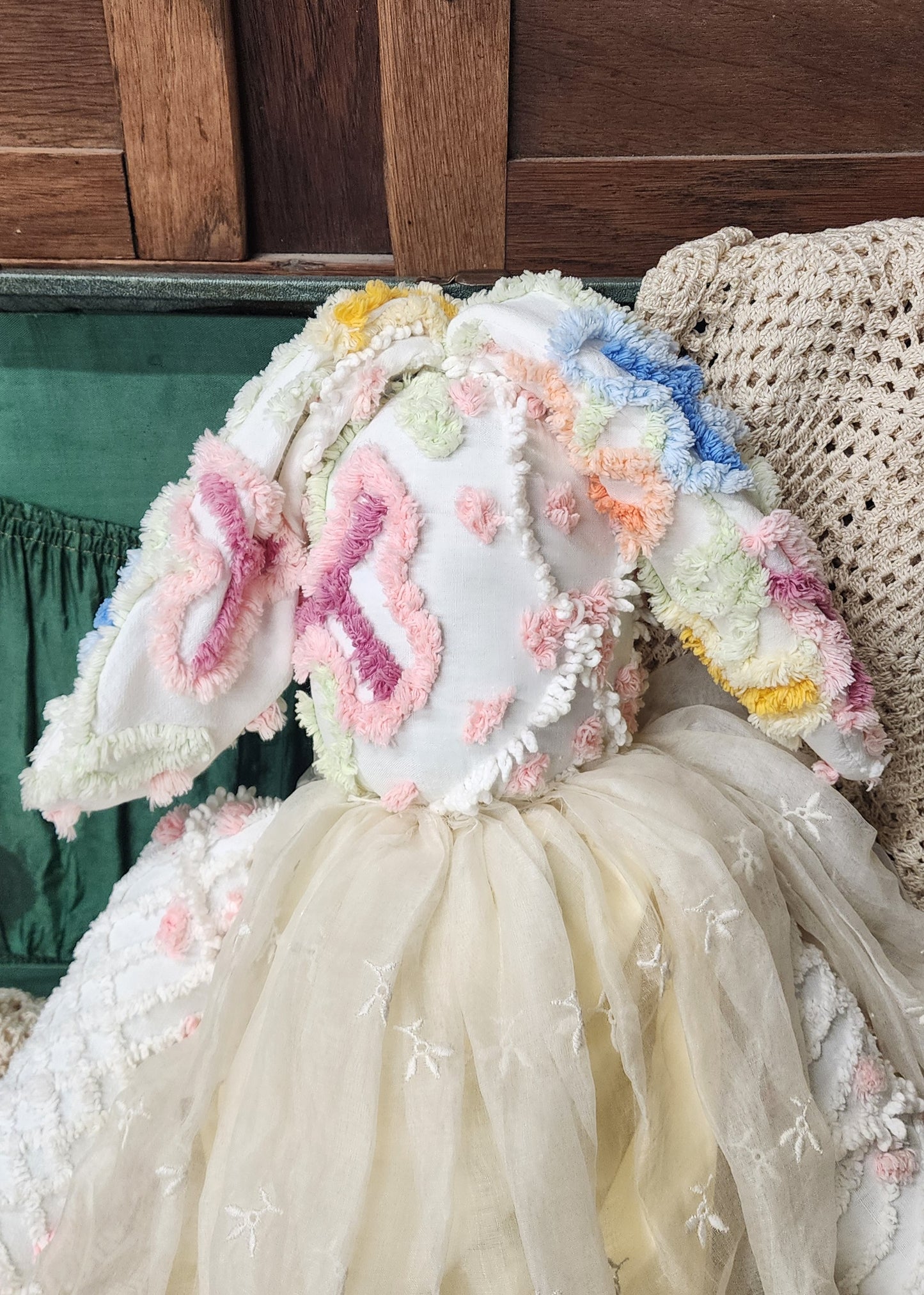 Grandma's Vintage Chenille Bunny