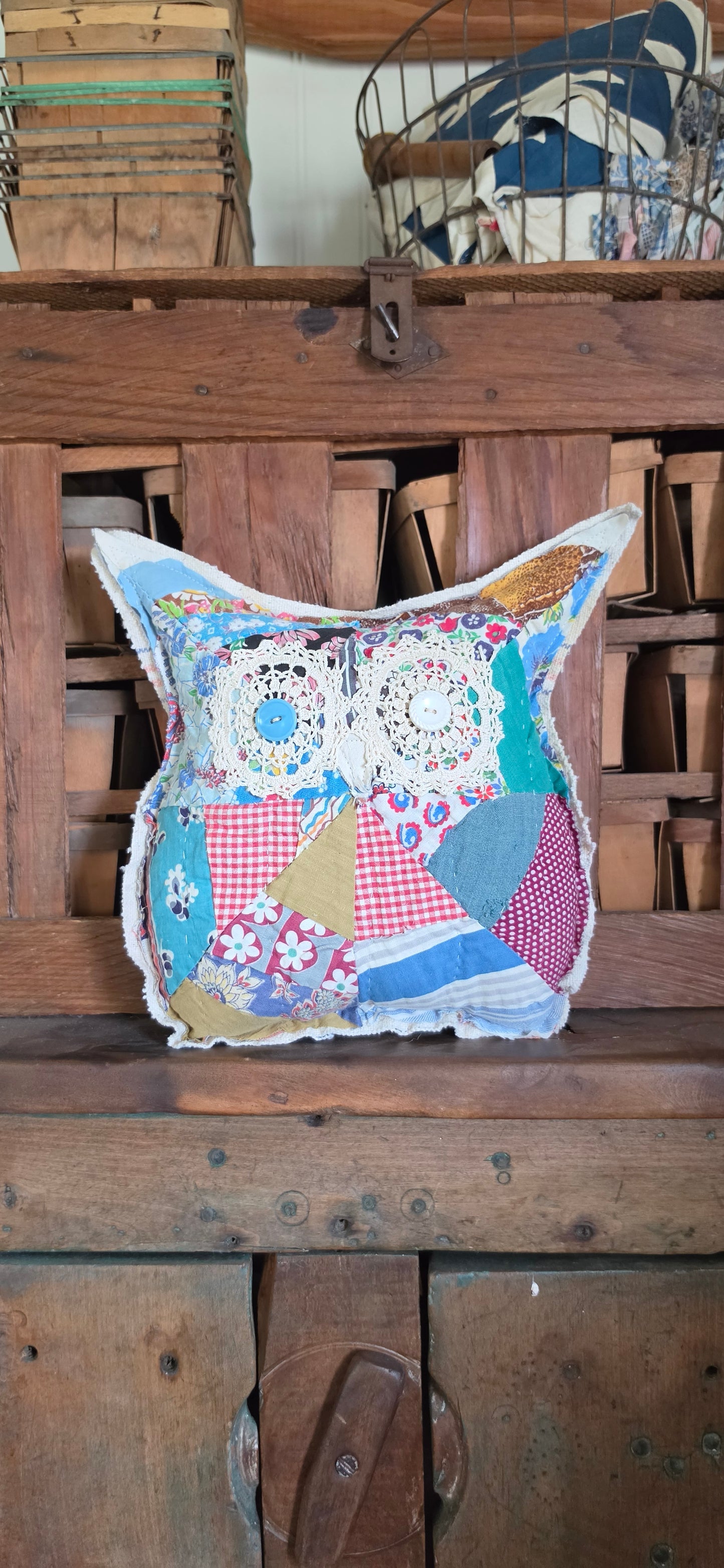 Vintage Quilt Country Owl