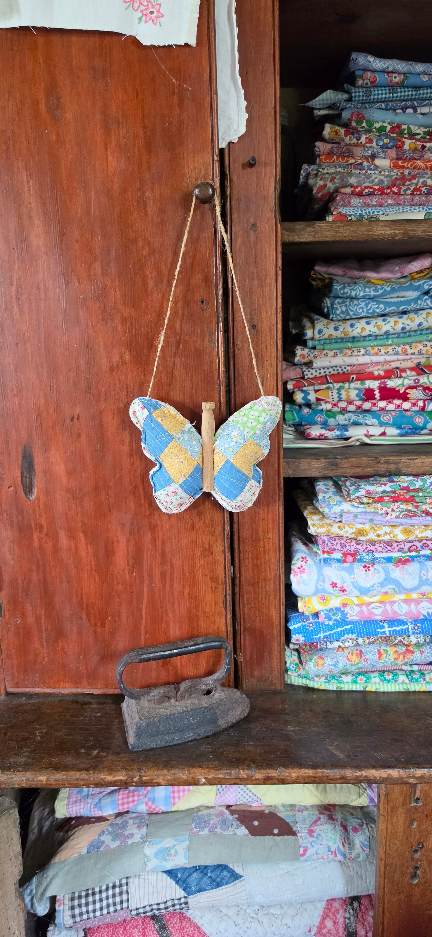 Vintage Quilt Butterfly