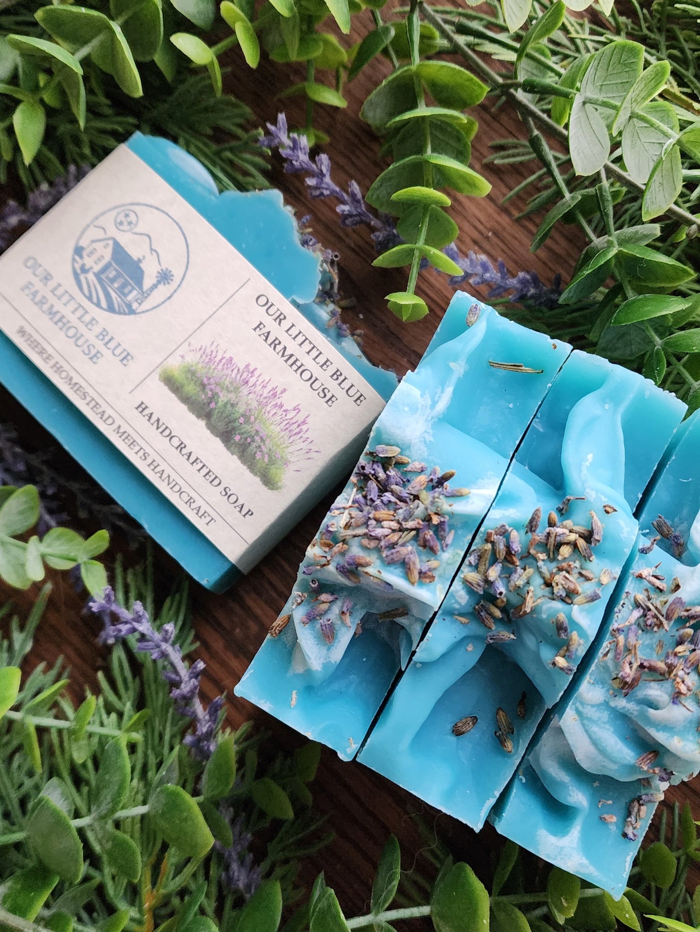Our Little Blue Farmhouse Handmade Soap