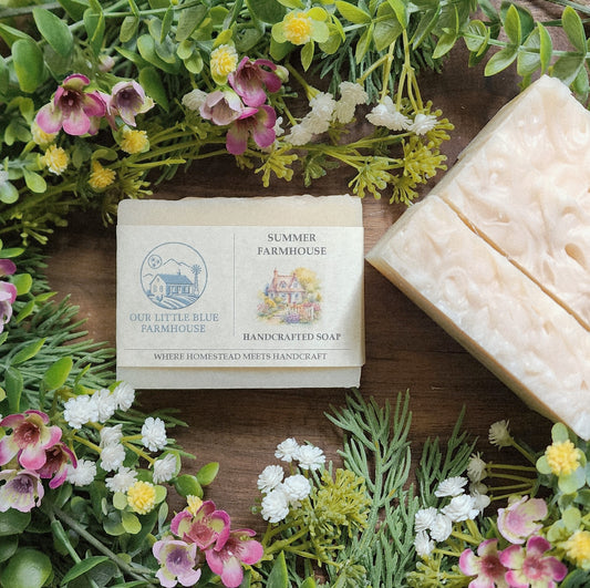 Summer Farmhouse Handmade Soap