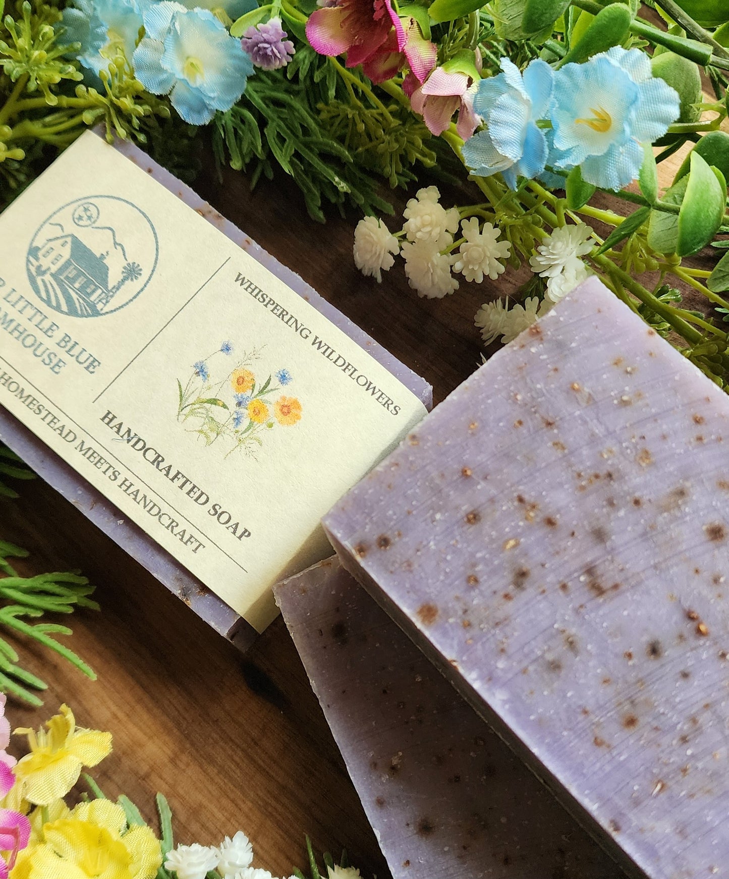 Whispering Wildflowers Handmade Soap