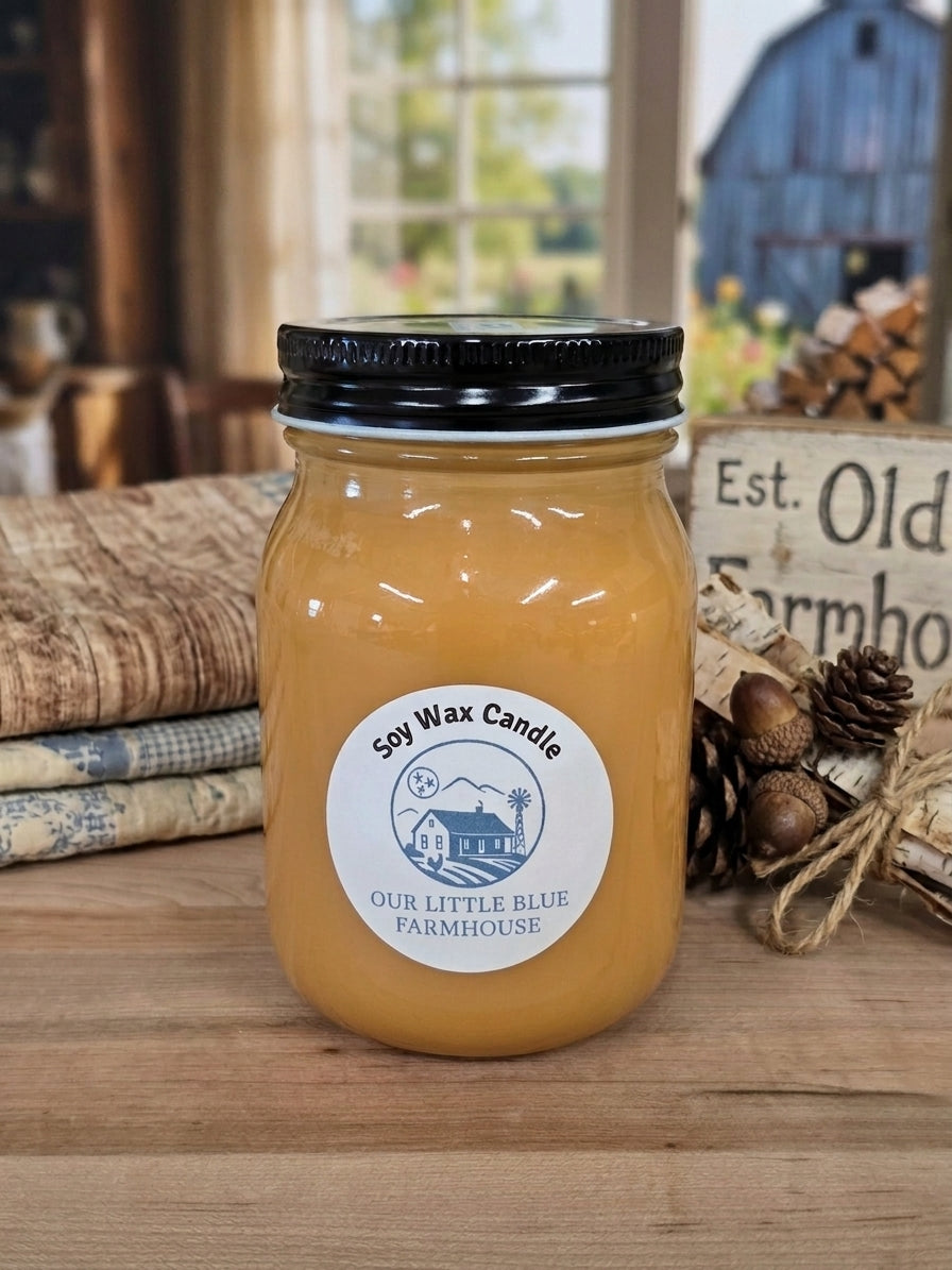 Soy Wax Candle - Old Farmhouse