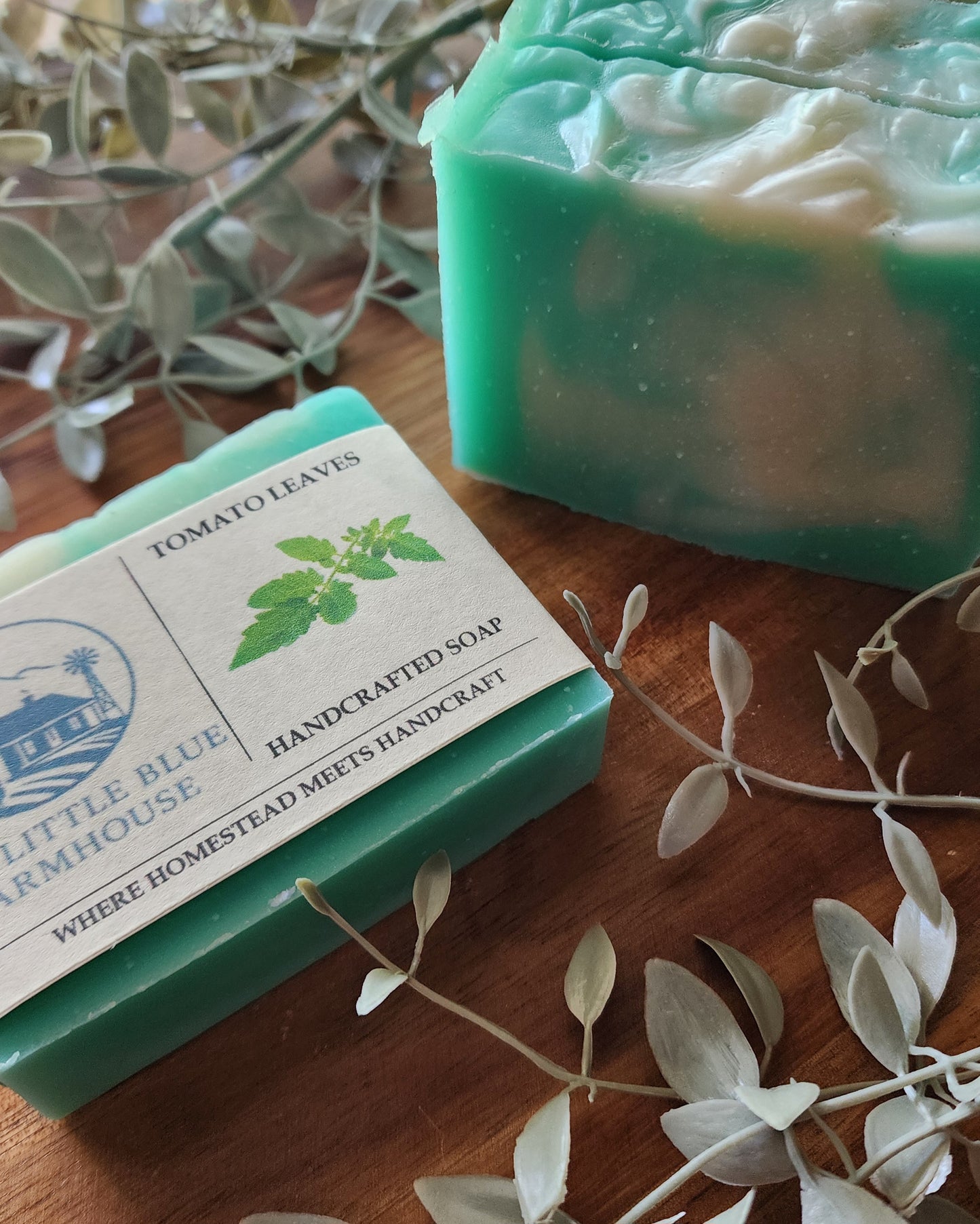 Tomato Leaves Handmade Soap