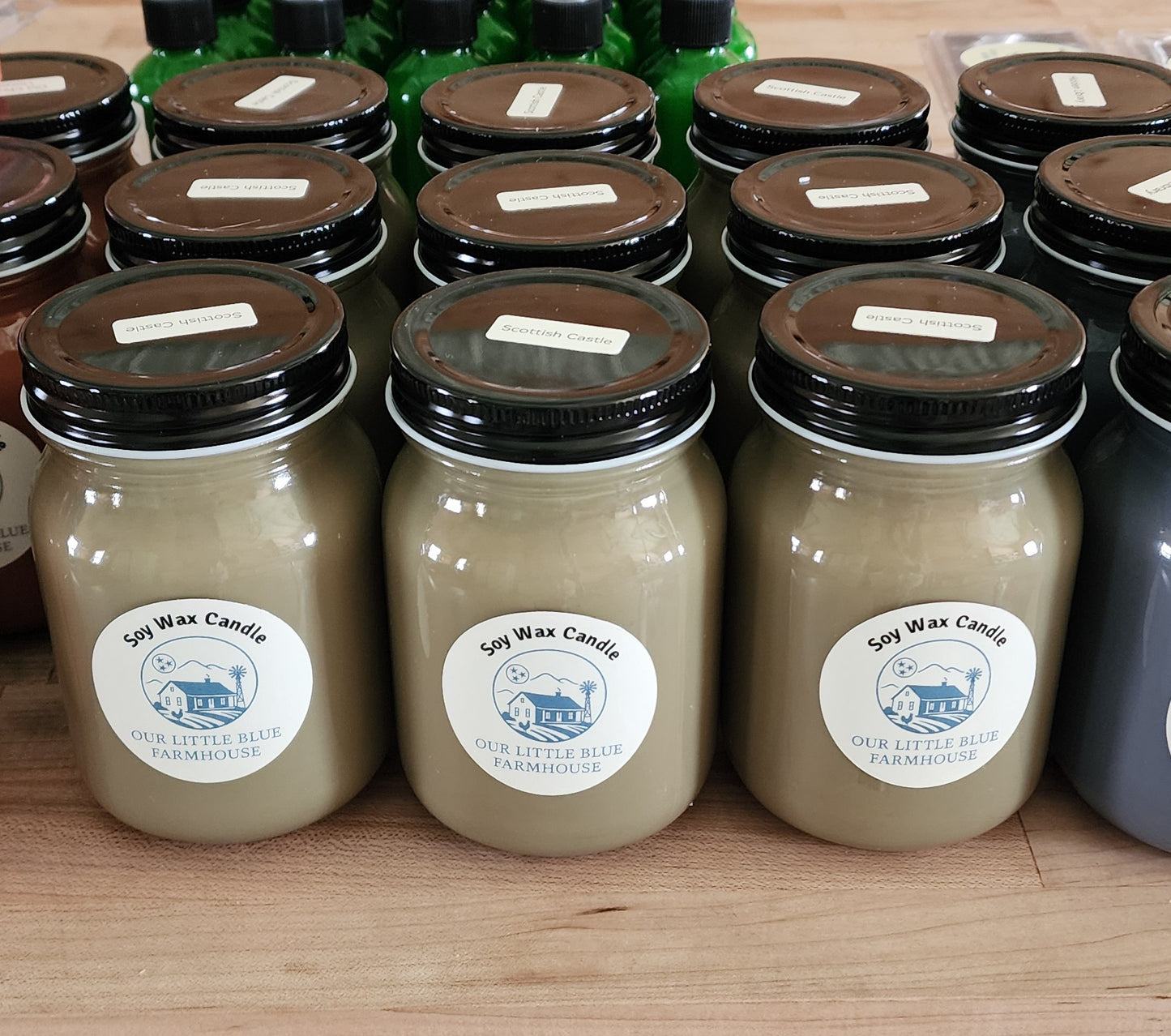 Soy Wax Candle - Scottish Castle