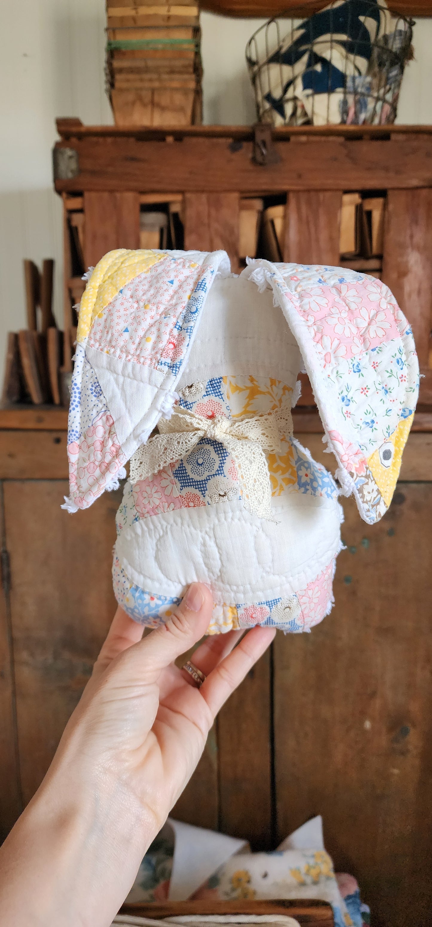Vintage Quilt Bunny