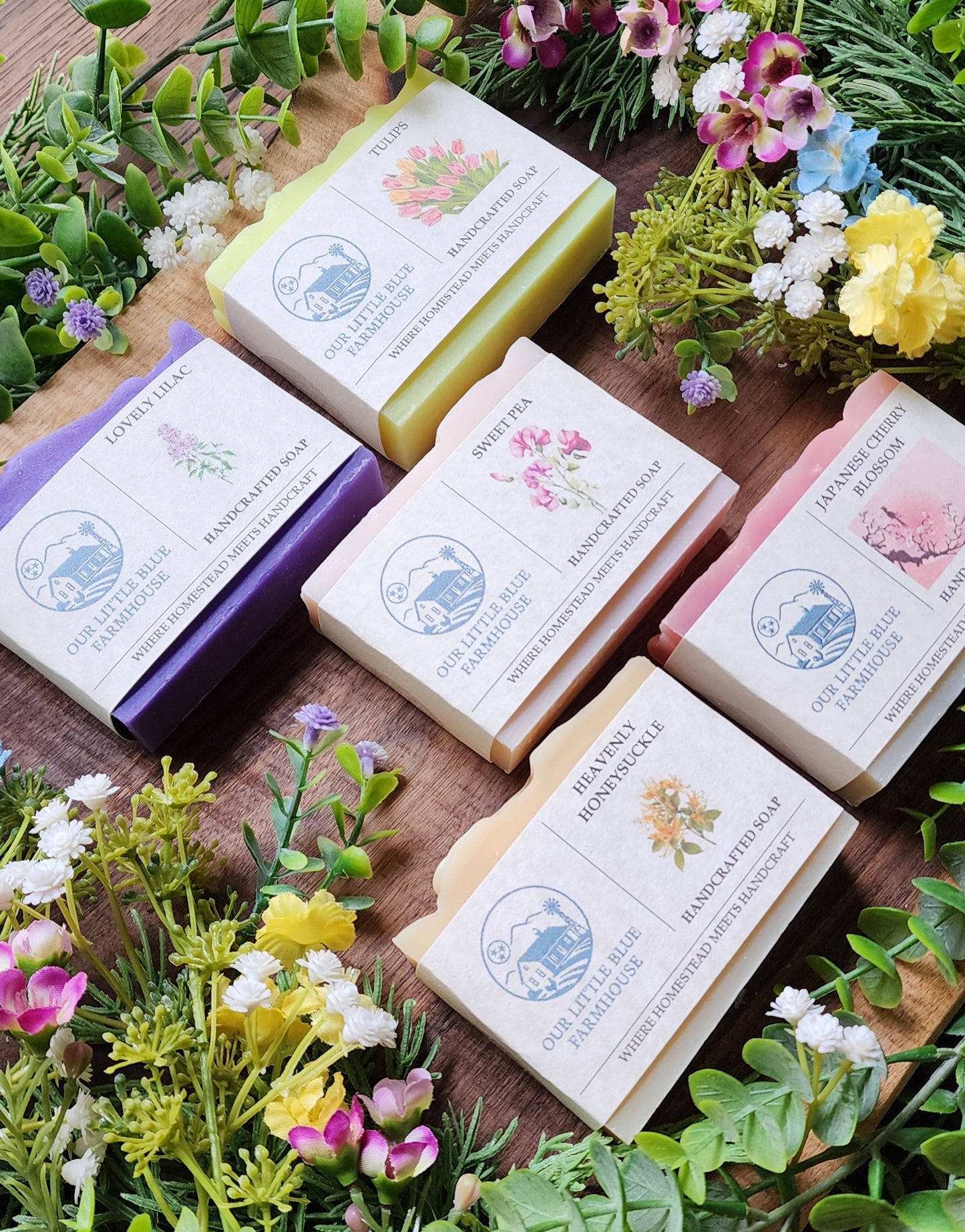 Spring Collection Handmade Soap Bundle
