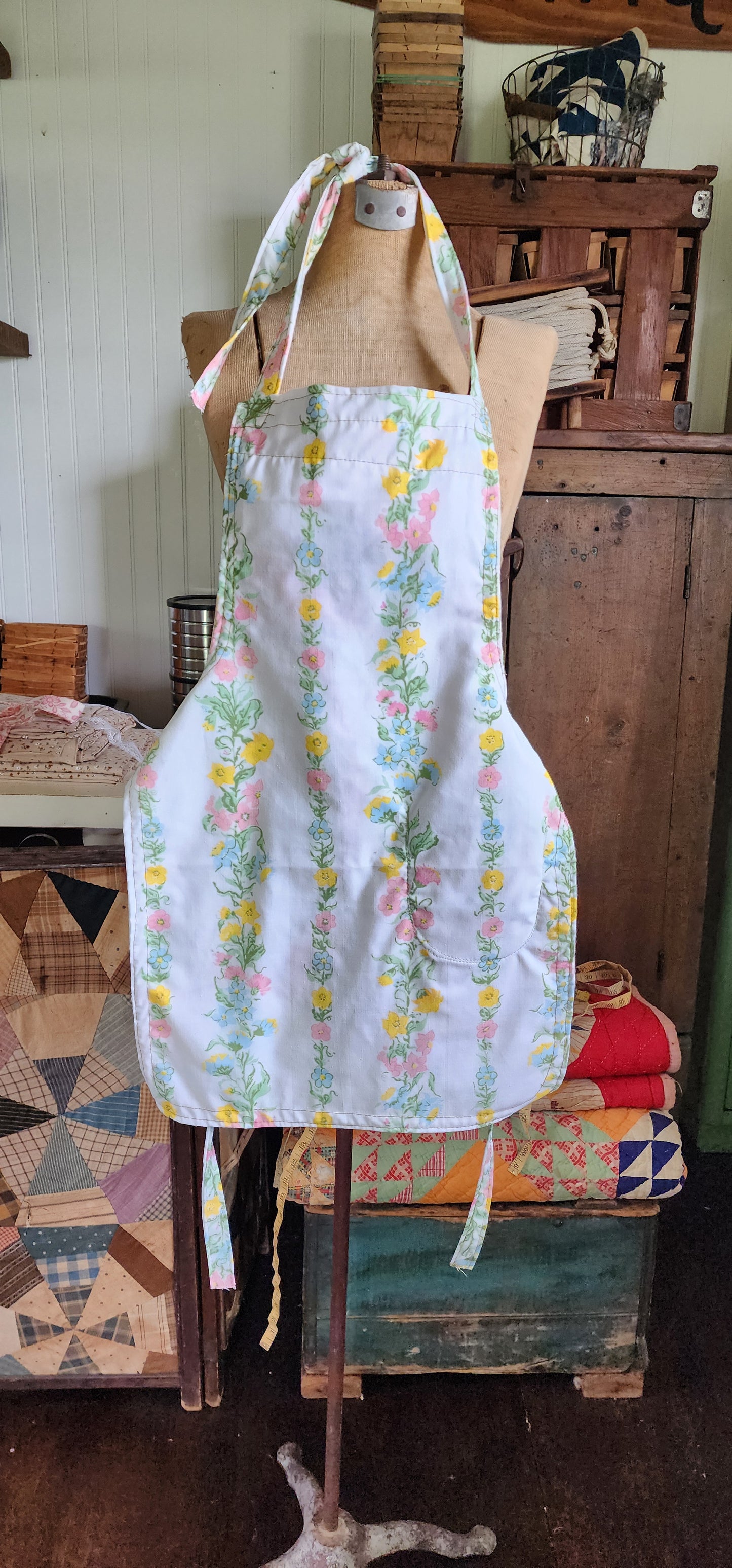 Grandma's Vintage Linen Children's Apron