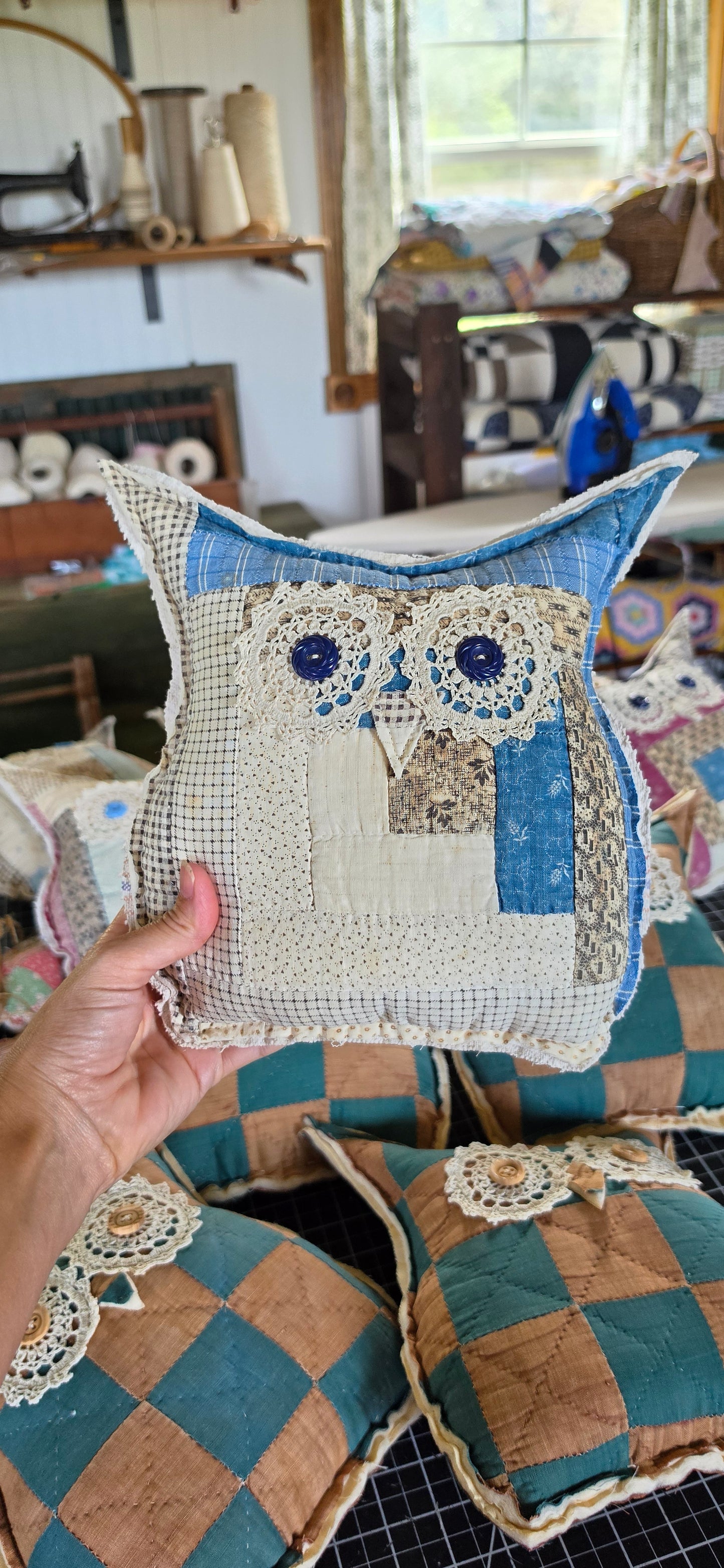 Vintage Quilt Country Owl