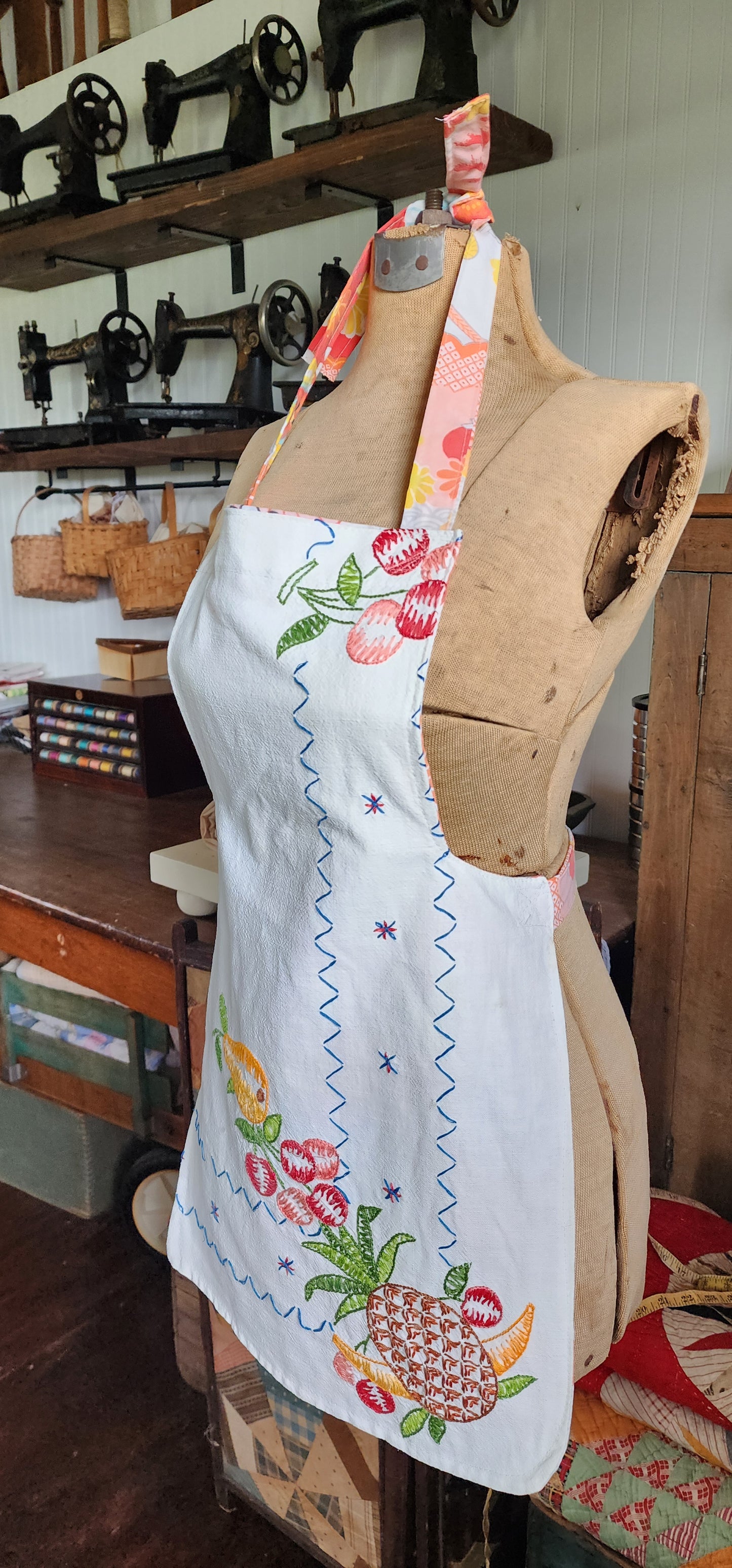 Grandma's Vintage Linen Children's Apron