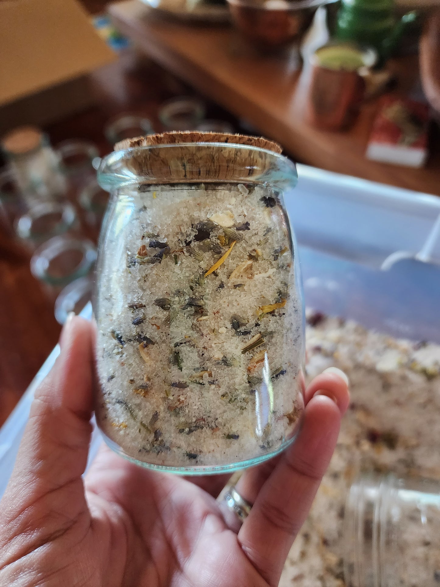 Epsom Salt Oat and Milk Bath Soak