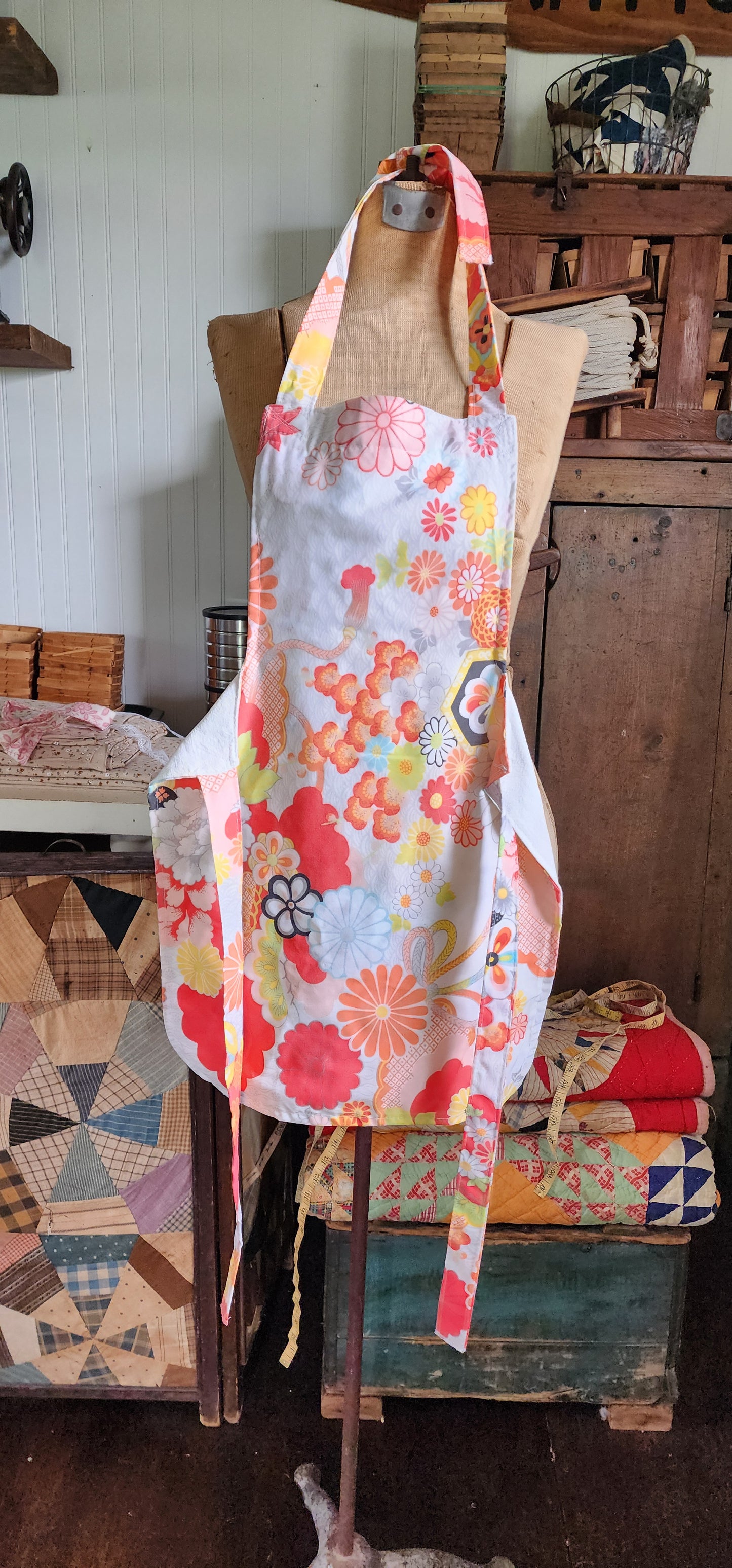 Grandma's Vintage Linen Children's Apron