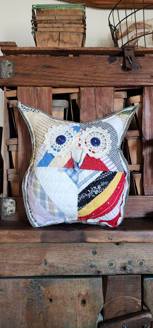 Vintage Quilt Country Owl
